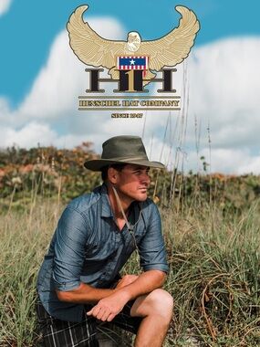 Henschel Hat Company Trailblazer Hiker Breezer Hat Original Aussie M